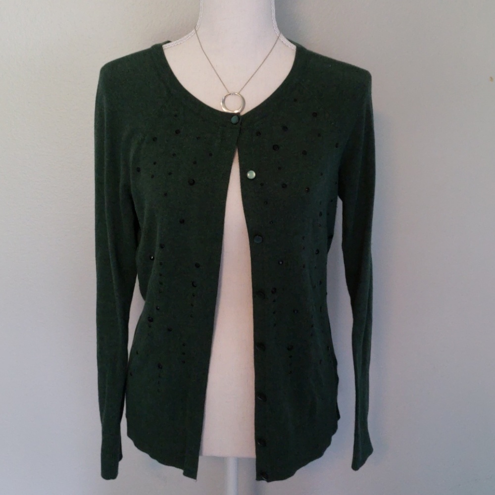 Merona Jeweled Cardigan Sweater